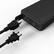 Alt View 2. mophie - Powerstation Go Rugged AC Portable Power with AC Outlet, USB-A Ports, Floodlight, and Jumper Cables - Black.