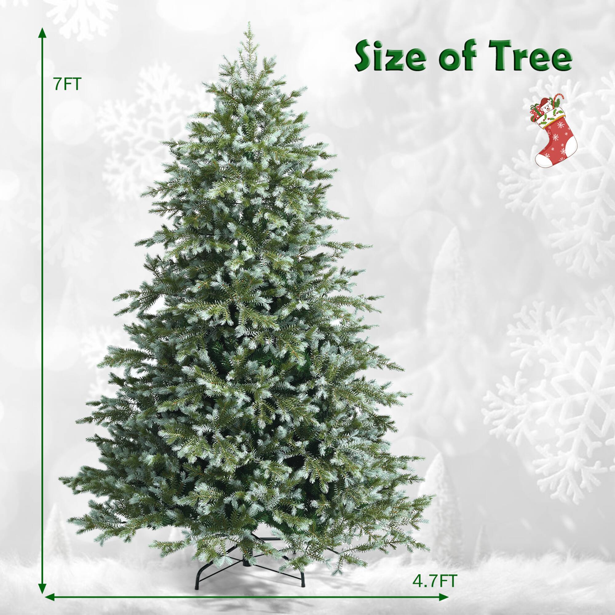 Size of Tree

7FT

4.7FT