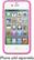 Front Standard. Apple® - Bumper for Apple® iPhone® 4 and iPhone 4S - Pink.