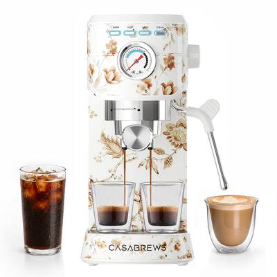 NOFF
1 CUP
2 CUP
STEAM
ESPRESSO ESSO RANGE PRESSURE
CASABREWS