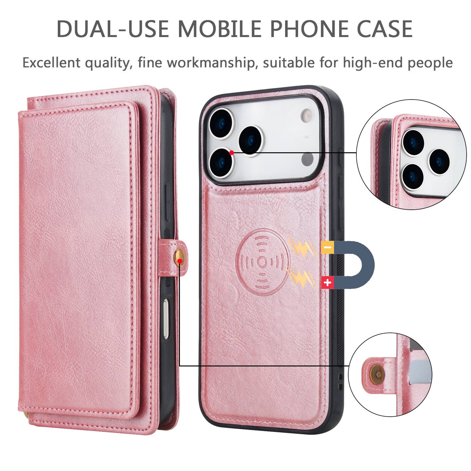 DUAL-USE MOBILE PHONE CASE

Excellent quality, fine workmanship, suitable for high-end people