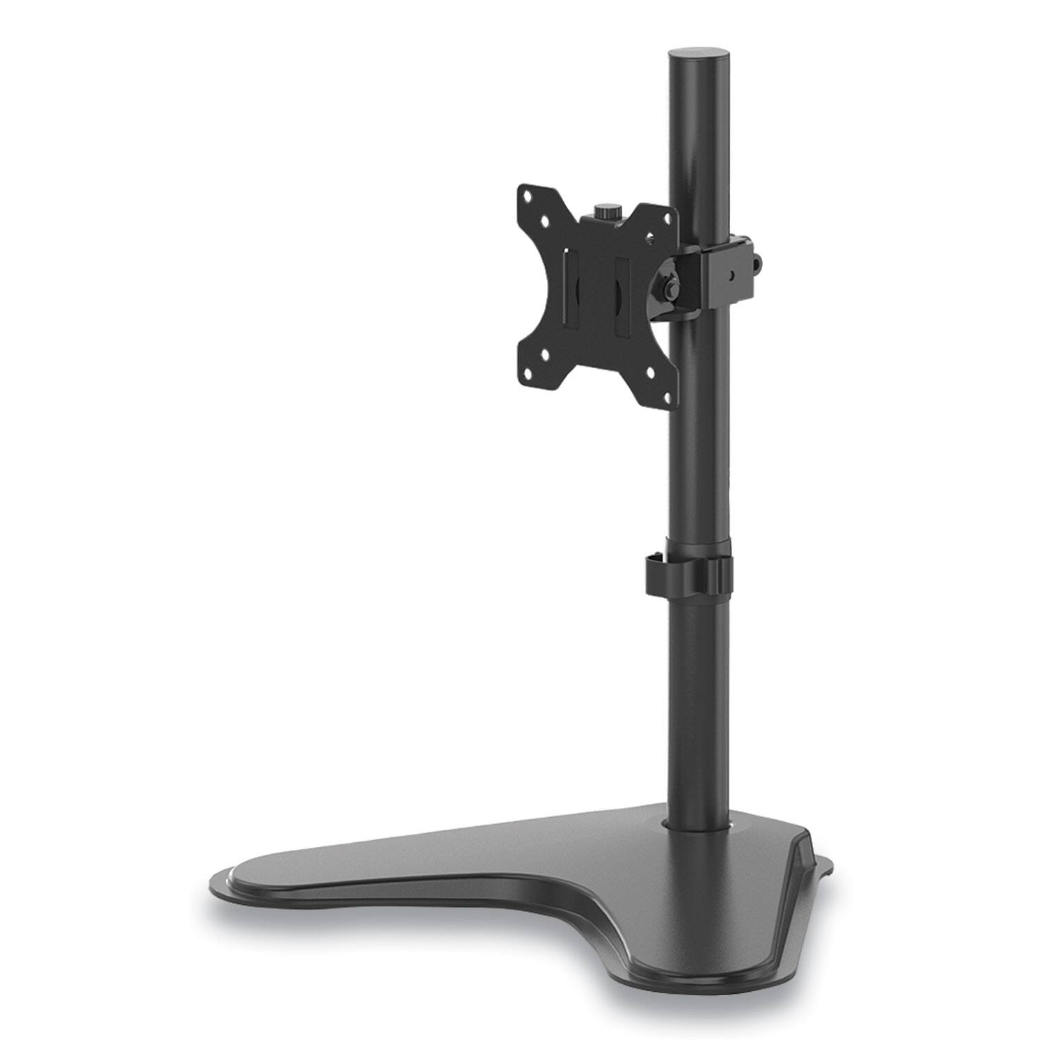 Alt View 2. Fellowes - Professional Series 11 in. x 15.4 in. x 18.3 in. Supports 17 lbs. Single Freestanding Monitor Arm For 32 in. Monitors - Black.