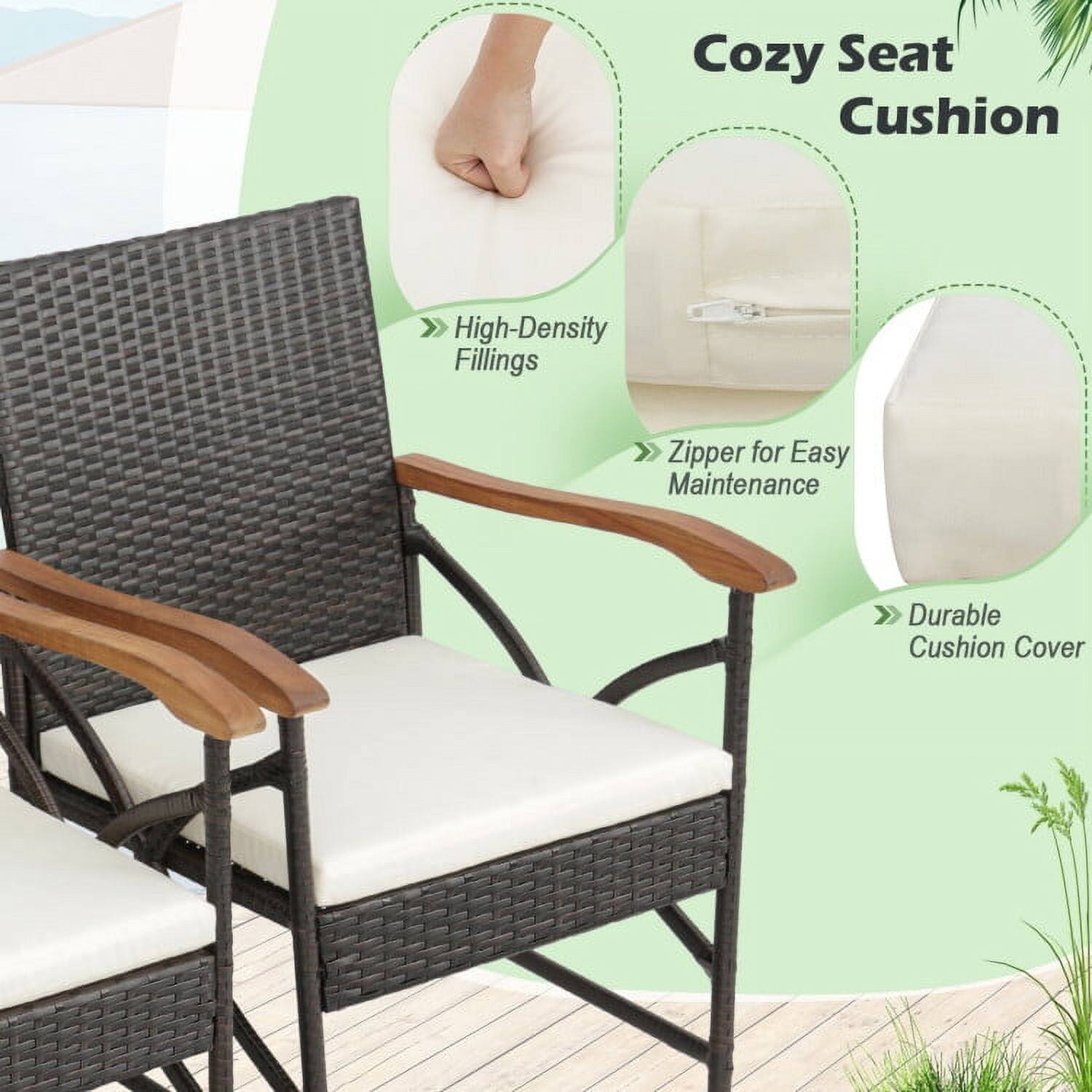 Cozy Seat Cushion  
- High-Density Fillings  
- Zipper for Easy Maintenance  
- Durable Cushion Cover