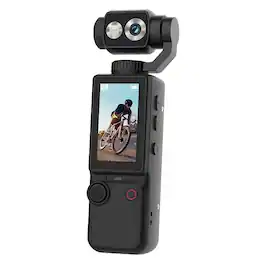 Umeiluce - 4K Handheld Camera Action Camera 1080 Full HD Gift Vlogging Camera with fill Light - Black