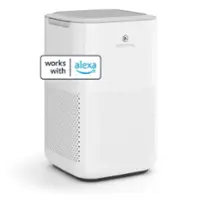 Medify Air - Medify MA-15 SMART 585 Sq. Ft. Portable Air Purifier with True HEPA H13 Filter - White - Front_Zoom