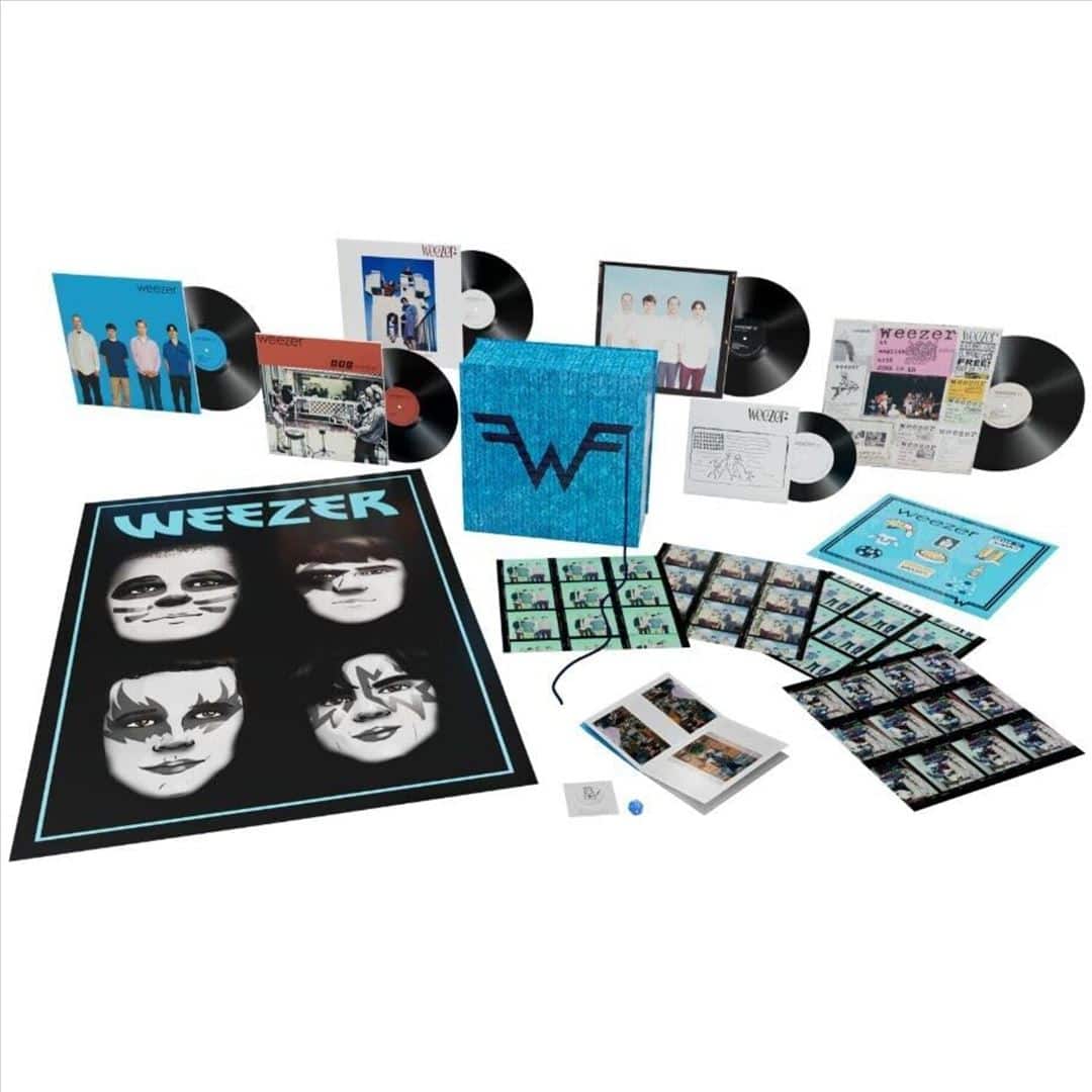 Weezer [Blue Album] [30th Anniversary Super Deluxe Edition 4 LP/10"/7"] [LP] VINYL Best Buy