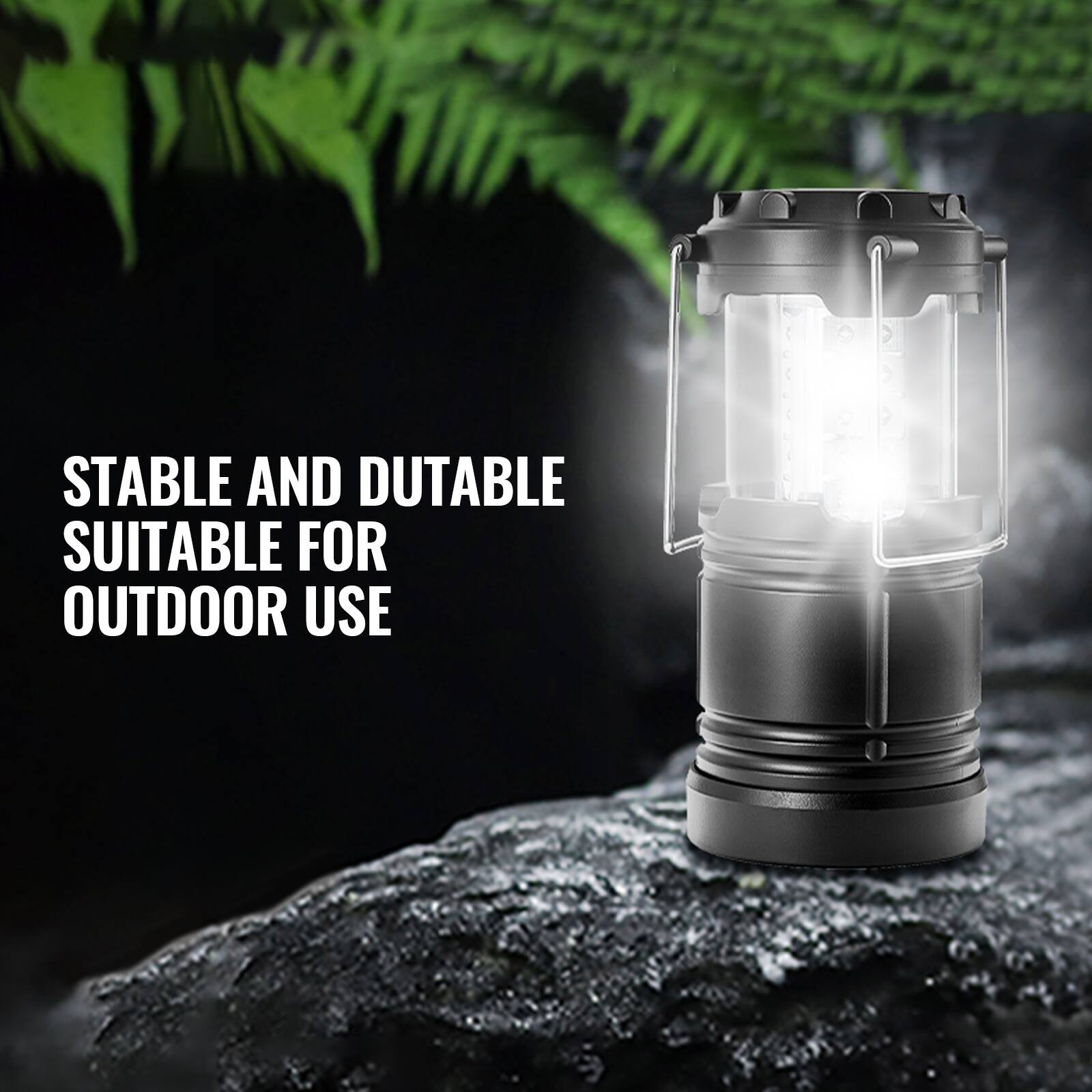 STABLE AND DUTABLE  
SUITABLE FOR OUTDOOR USE