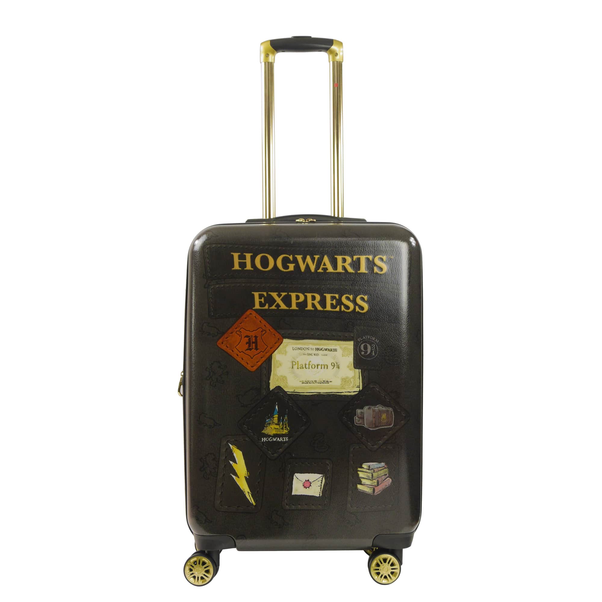 Ful - WB Harry Potter Hogwart Express Hardside Printed Abs 25 Inch Luggage - Black