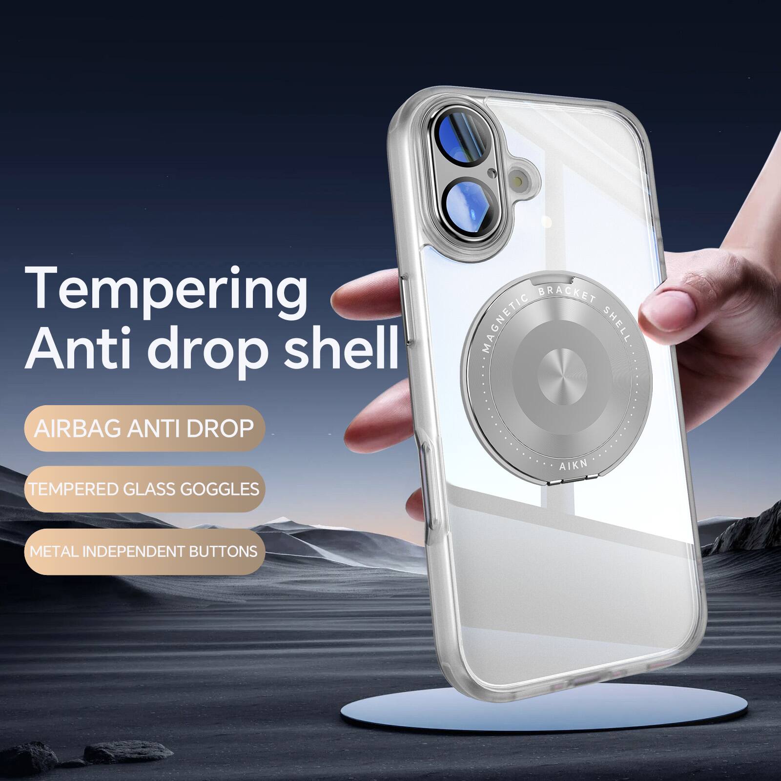 Tempering Anti drop shell  
MAGNETIC SHELL  
AIRBAG ANTI DROP  
TEMPERED GLASS GOGGLES  
METAL INDEPENDENT BUTTONS