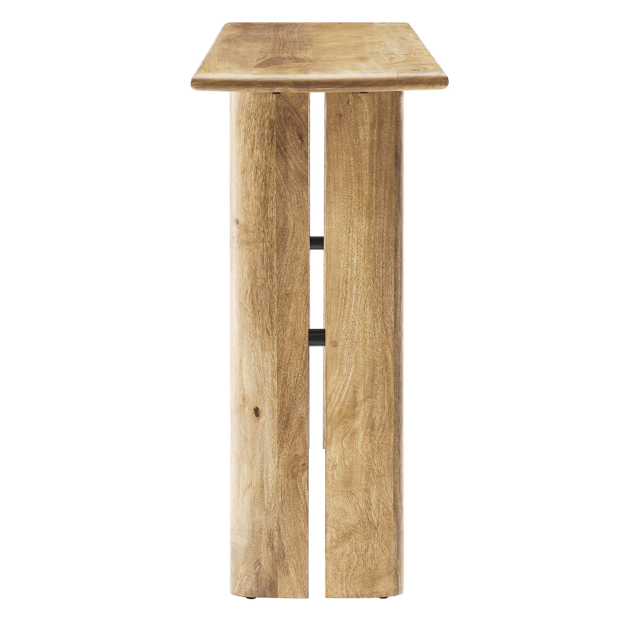 Alt View 2. Modway - Amistad Wood Console Table by Modway - Oak.