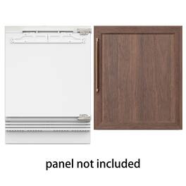 Ca'Lefort - Built-in All Freezer Panel-Ready Fridge, Undercounter Panel Ready Freezer, -11°F to 7°F, 3.75 cu.ft (Panel Not Included) - White
