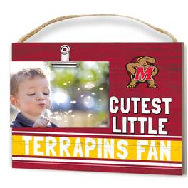 Jardine - Maryland Terrapins 8'' x 10'' Cutest Little Team Logo Clip Photo Frame - Red
