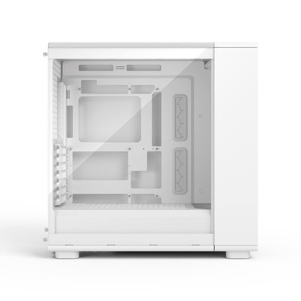 Alt View 1. Fractal Design - Fractal Design Epoch XL White - Tempered Glass, High Airflow, Mesh Front, 3 Fans, Spacious, ATX/mATX/ITX Support - White.