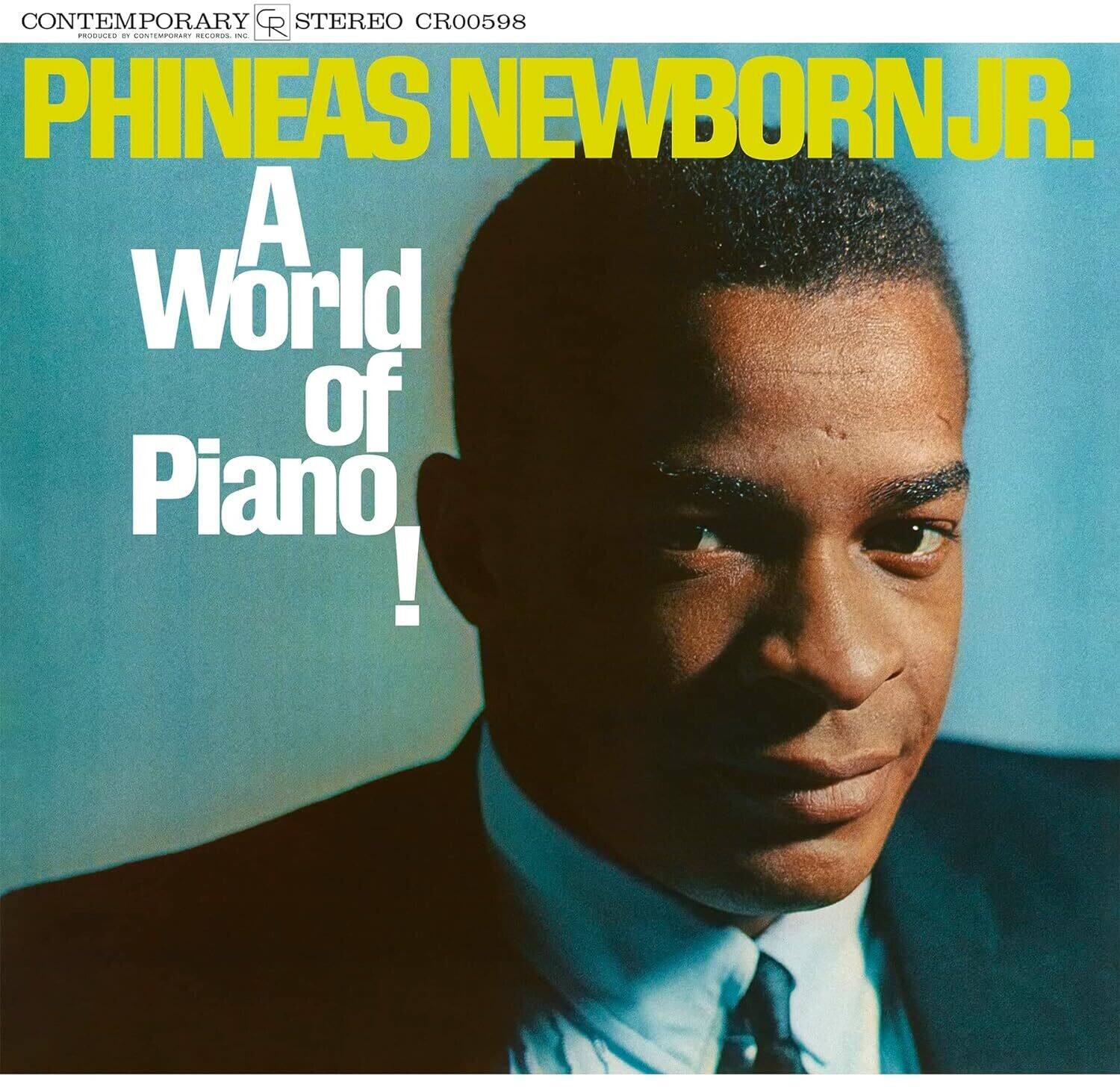 CONTEMPORARY STEREO CR00598  
PRODUCED BY CONTEMPORARY RECORDS INC.  

PHINEAS NEWBORN JR.  
A World of Piano!