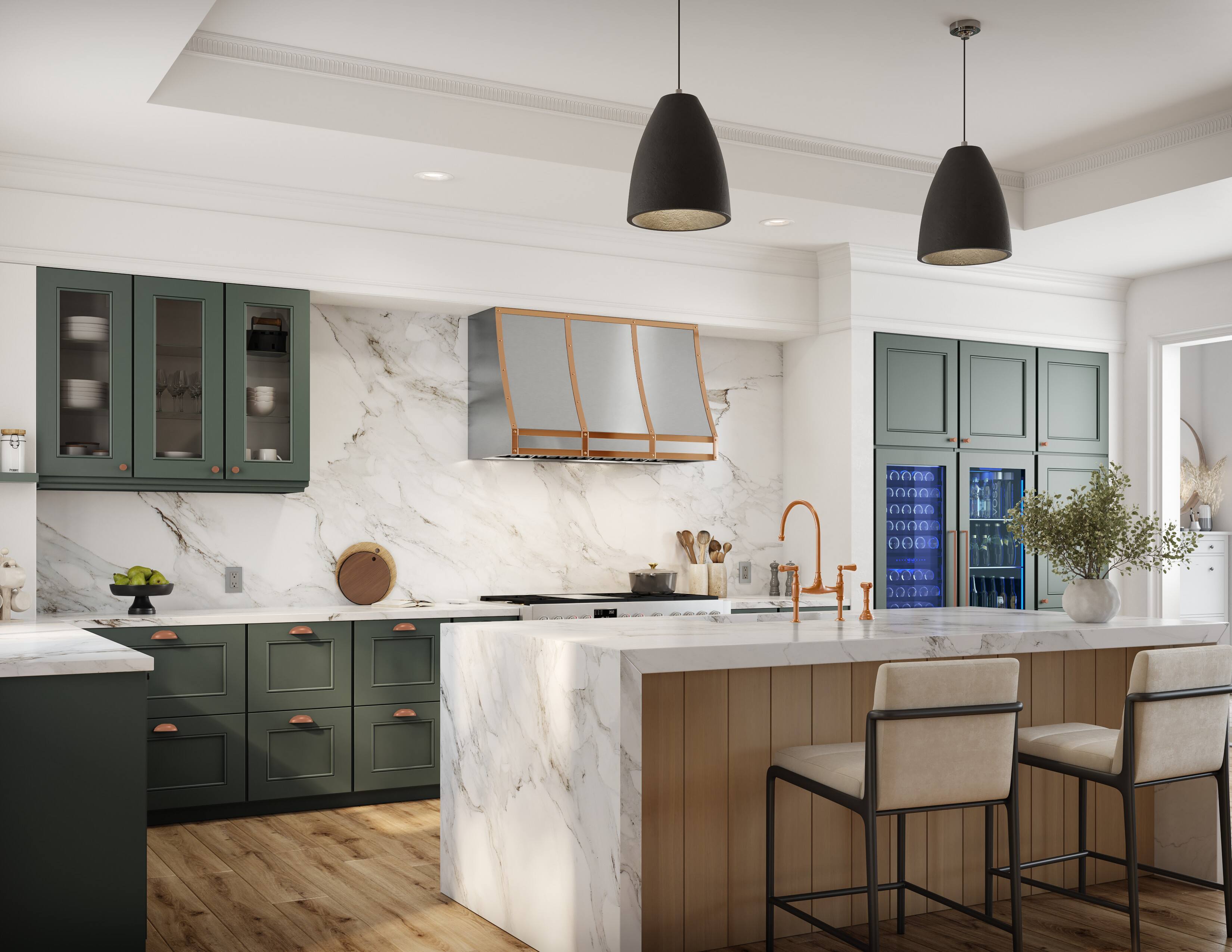 Alt View 13. Zephyr - Banding Kit for CHFT48ASX - Polished Copper.