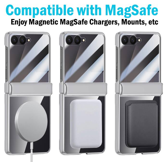 Compatible with MagSafe  
Enjoy Magnetic MagSafe Chargers, Mounts, etc