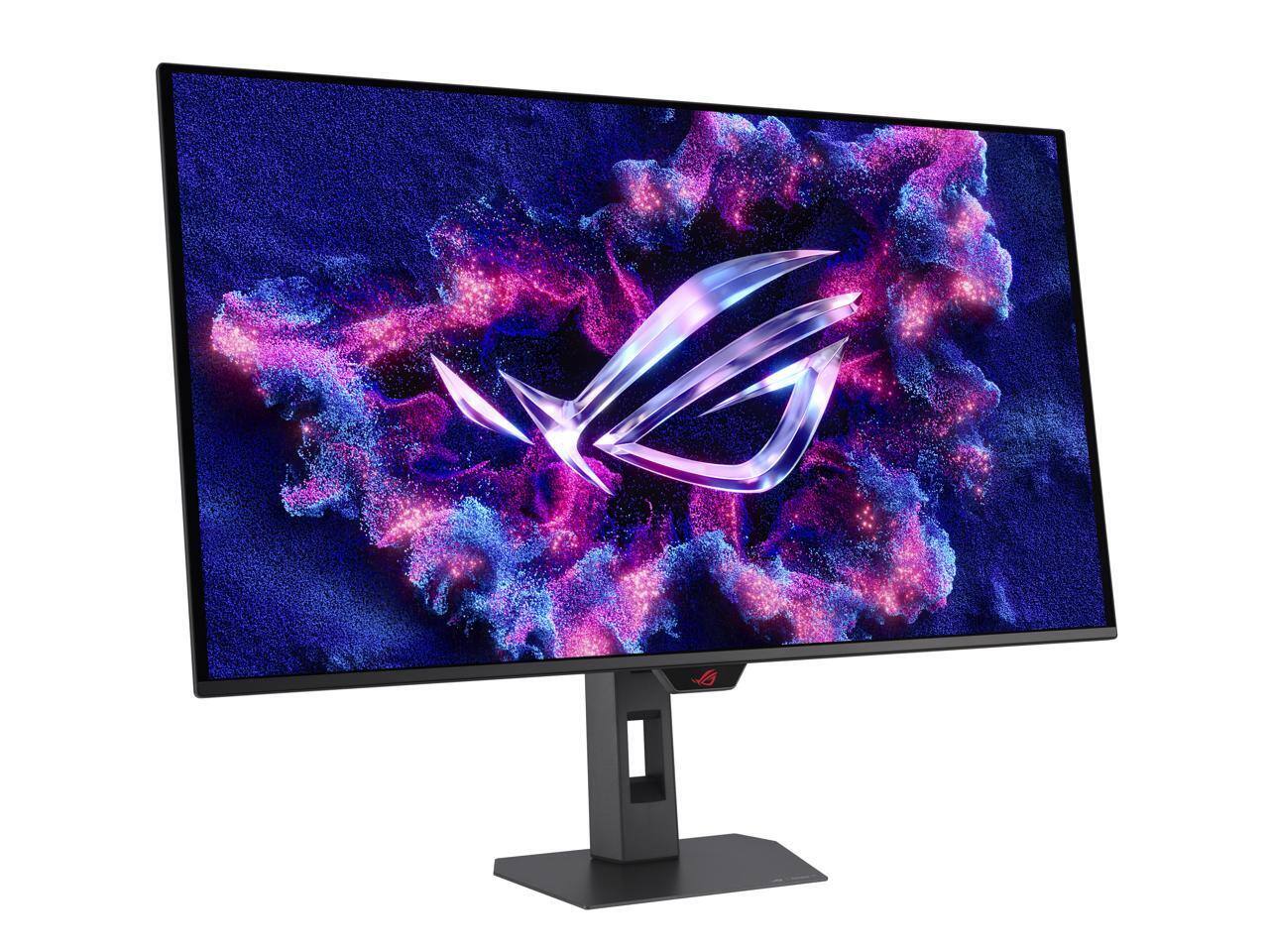 Alt View 3. ASUS - ASUS ROG Strix 32" 4K OLED Gaming Monitor (XG32UQWMS) - 4K@240Hz/FHD@480Hz, 0.03ms, G-SYNC - Black.
