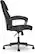 Alt View 18. Serta - Hannah Upholstered Executive Office Chair with Headrest Pillow - Smooth Bonded Leather - Black.
