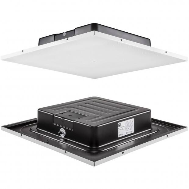 Alt View 2. JBL - JBL LCT 81C/T Low-Profile Lay-In 2' x 2' Ceiling Tile Loudspeaker with 200 mm (8 in) Driver - White.