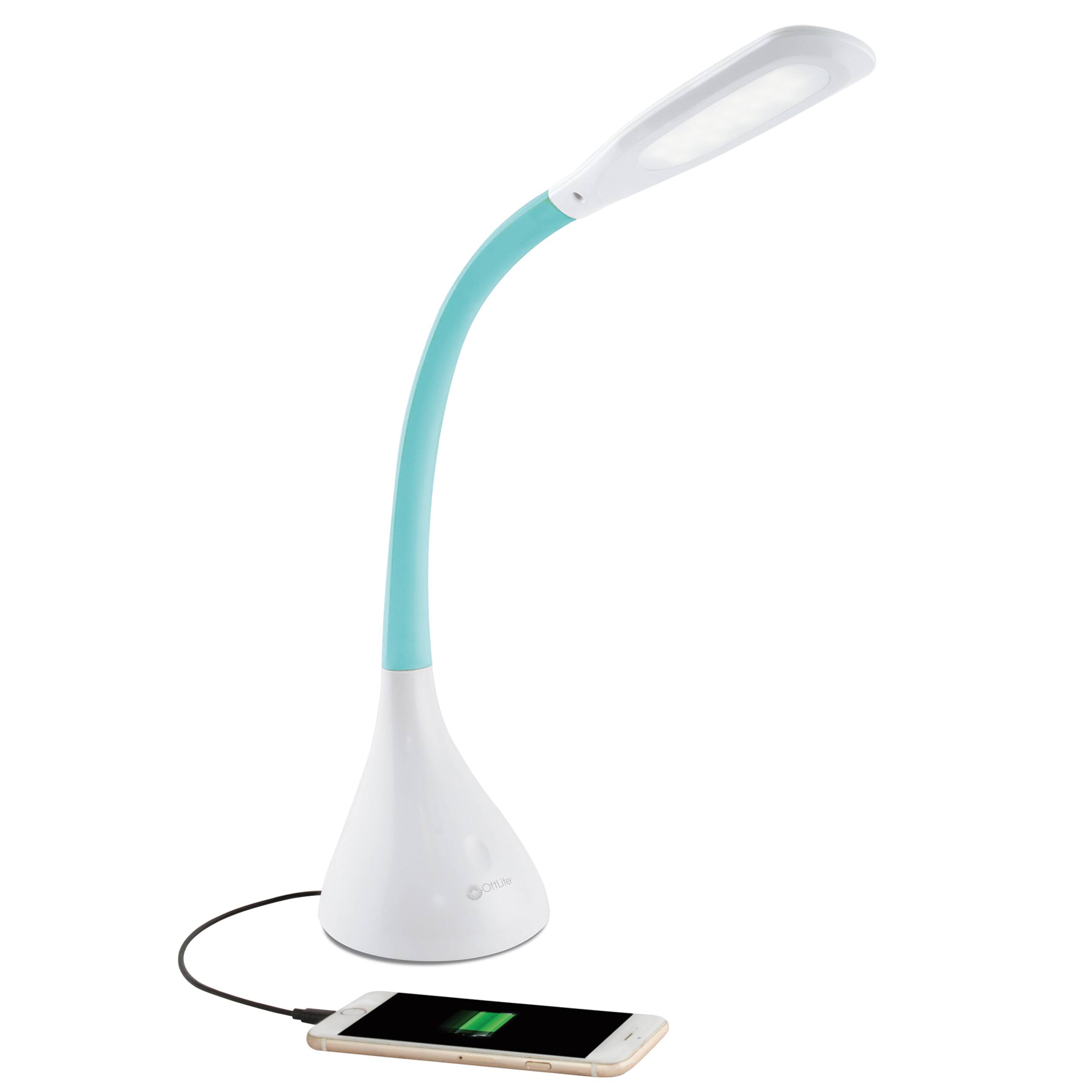Angle. OttLite - Creative Curves LED Desk Lamp - White.