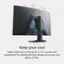 DELL Keep your cool Vents featured on the back of the monitor are engineered for enhanced heat dispersal so you can game all day.
