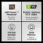The text on the image is grouped and corrected as follows:

1. AMD Ryzen 7 Processor: Powerful gaming performance
2. NVIDIA GeForce RTX 5060: Game-changing performance
3. SSD 1TB Storage: Media-rich gameplay
4. 32GB Memory: Heavy multitasking

Each of these points highlights the benefits of using the respective processor and graphics card for gaming and other demanding tasks.