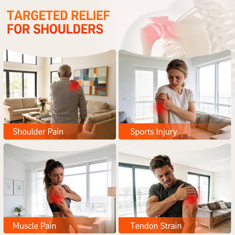 TARGETED RELIEF FOR SHOULDERS

- Shoulder Pain
- Sports Injury
- Muscle Pain
- Tendon Strain