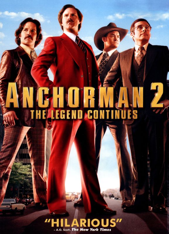  Anchorman 2: The Legend Continues [DVD] [2013]