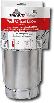 Front Large. Frigidaire - Wall Offset Elbow with Clamp.