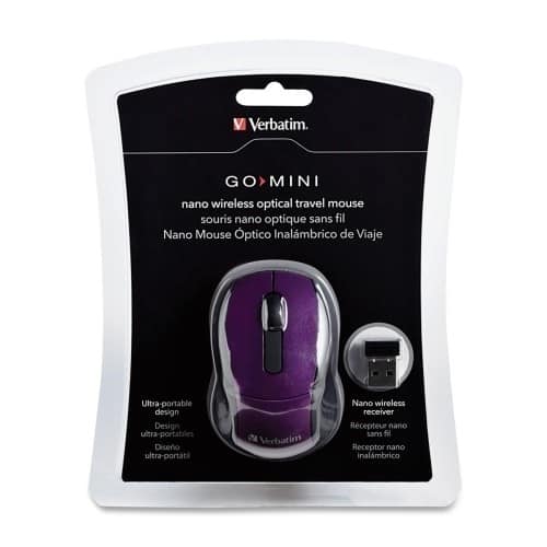 Verbatim - Wireless Mini Travel Mouse-Front_Standard 
