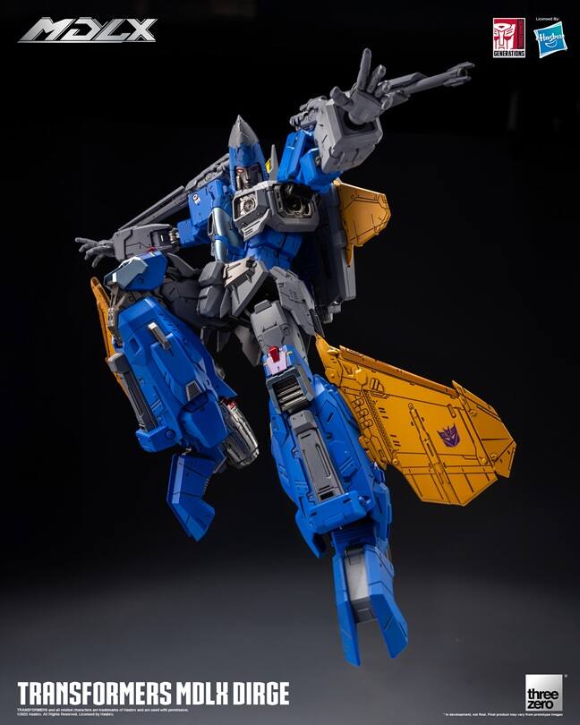 MOLX  
Haghr GENERATIONS TRANSFORMERS MDLX DIRGE  
three zero