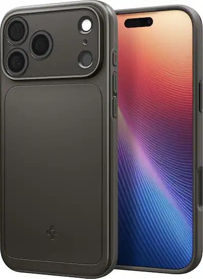 Spigen - Thintect with MagFit Case for Apple iPhone 17 Pro - Gunmetal Spigen - Thintect with MagFit Case for Apple iPhone 17 Pro - Gunmetal