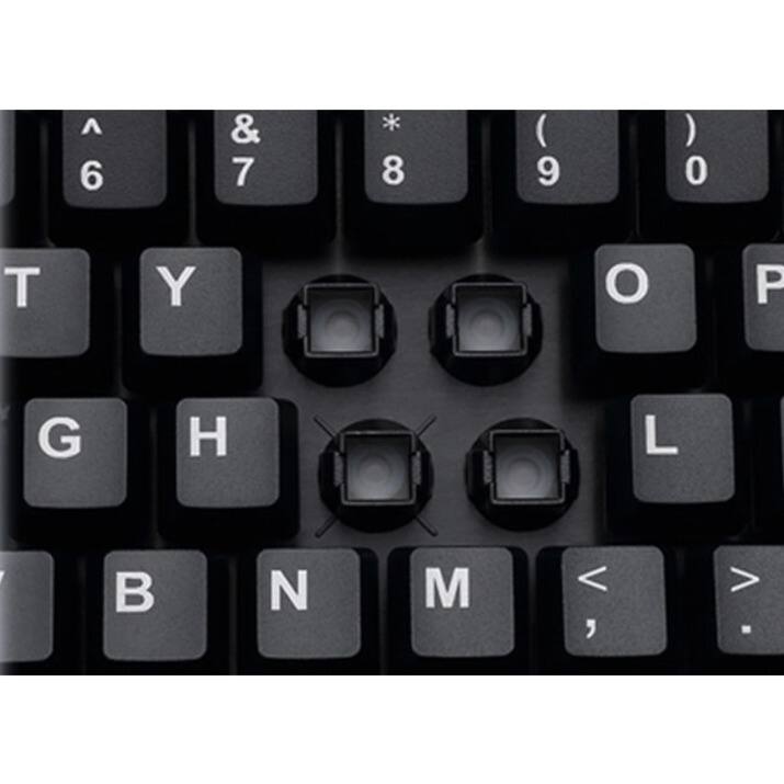 Alt View 7. Adesso - Adesso EasyTouch 630SB-TAA - Smart Card Reader Keyboard (TAA Compliant) - Cable Connectivity - USB Interface - 104 Key(s - Black.