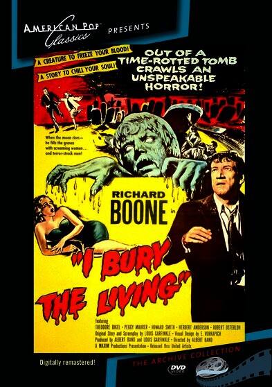 Front. I Bury the Living (MOD) (DVD Movie).