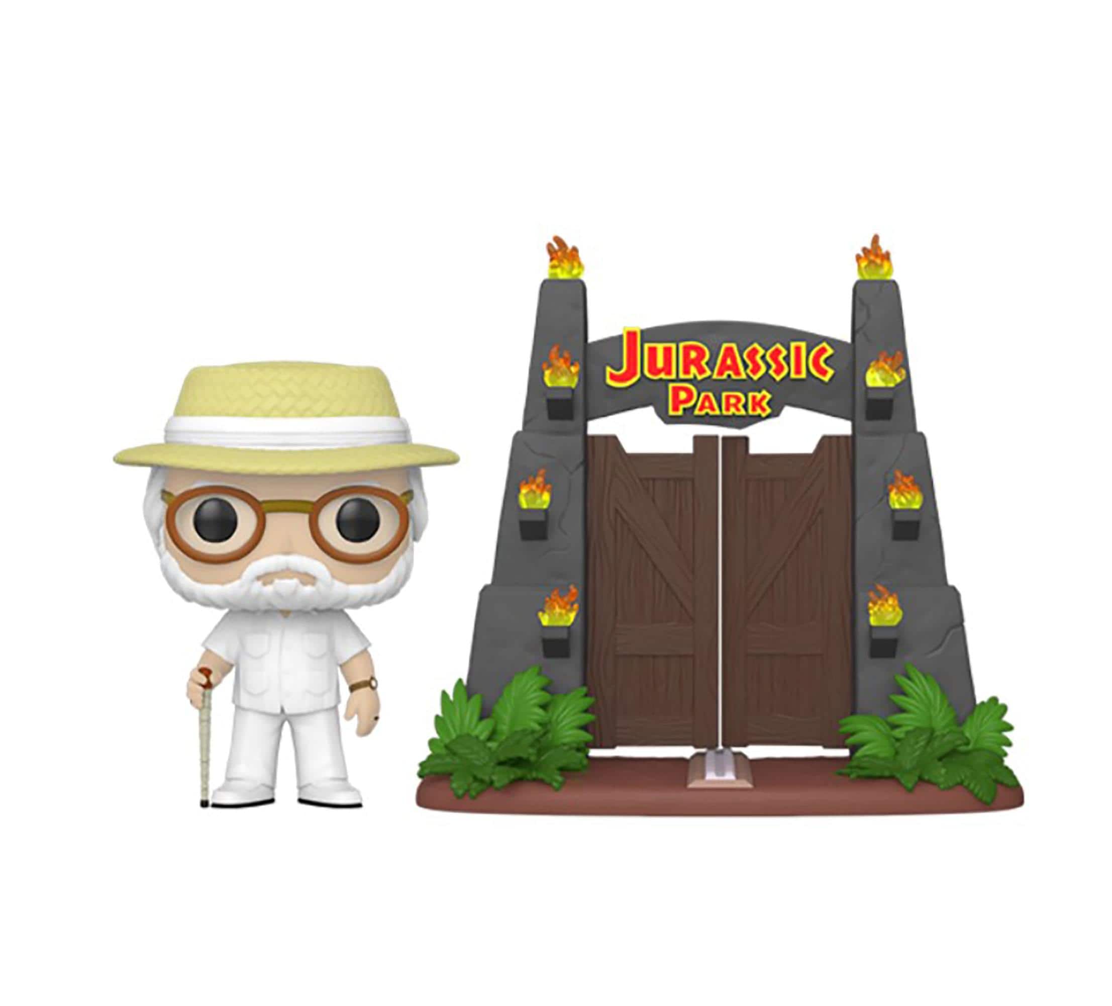 Jurassic Park Funko POP Vinyl Figure | John Hammond with Gates - Red price history on PriceWatchPro