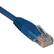Front Standard. Tripp Lite - Cat5e UTP Patch Cable - Blue.