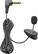 Front. Philips - LFH9173 Clip-on microphone - Black.