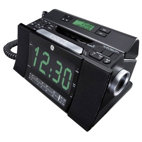 Best Buy Ge 29298fe1 Corded Cid Bedroom Phone Alarm Clock