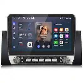 Junsun - For BMW E53 X5 1995-2006 10.1" carplay Android 15 1+32GB Car Stereo Radio GPS Navi WIFI RDS SWC DSP FM BT - Black