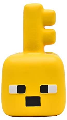 Alt View 2. Just Toys LLC - Minecraft Dungeons 6 Inch Mega SquishMe Figure | Key Golem - Yellow.