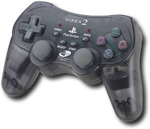 Angle Standard. NYKO Technologies - Viper 2 Analog Controller: Red - Red.