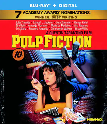 Front. Pulp Fiction - BLU-RAY.