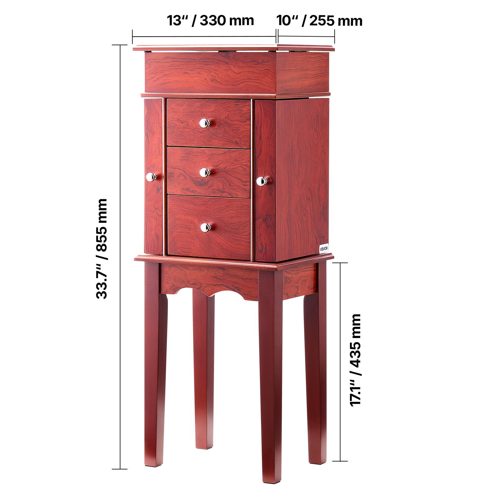 13" / 330 mm  
10" / 255 mm  
33.7" / 855 mm  
17.1" / 435 mm