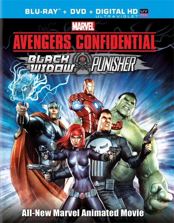  Avengers Confidential: Black Widow &amp; Punisher [Blu-ray] [2014]