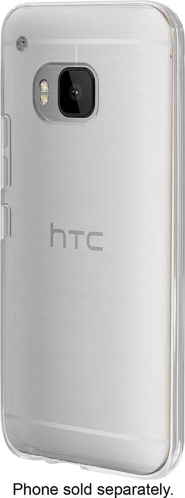 Front. Insignia™ - Soft-Shell Case for HTC One (M9) Cell Phones - Clear.
