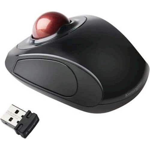 Alt View 12. Kensington - Orbit Wireless Laser Trackball Mouse - Black.