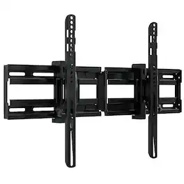 Dazzed Corner - Extendable Tilting TV Wall Mount for 32-90'' TVs, 110 lb, UL Listed - Black