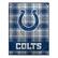 Front. Pegasus - Indianapolis Colts 66" x 95" Oversized Plaid FAN-mily Ultra Cozy Blanket - Multicolor.