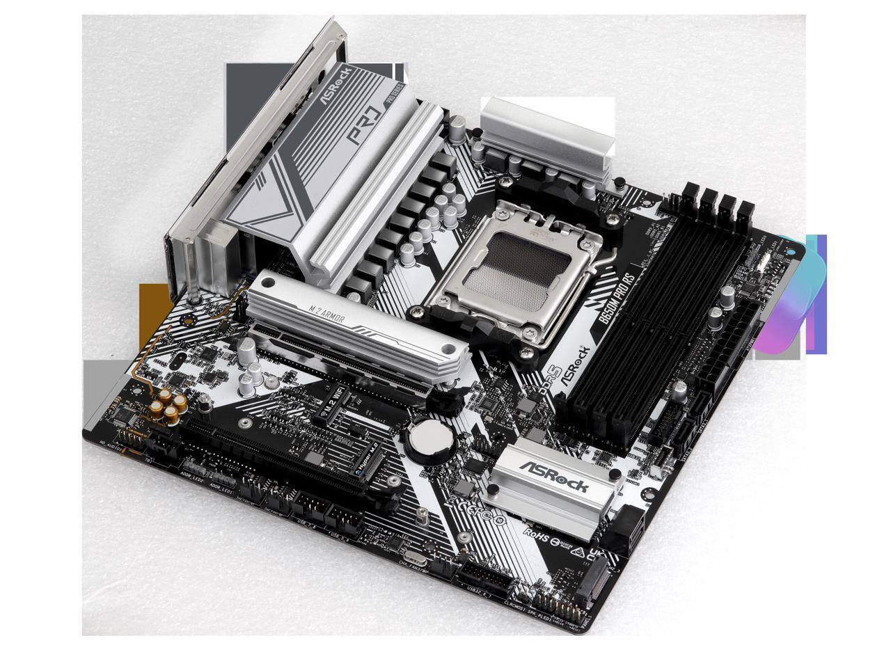 ASRock B650M PRO RS AM5 AMD B650 Micro ATX Motherboard - Best Buy