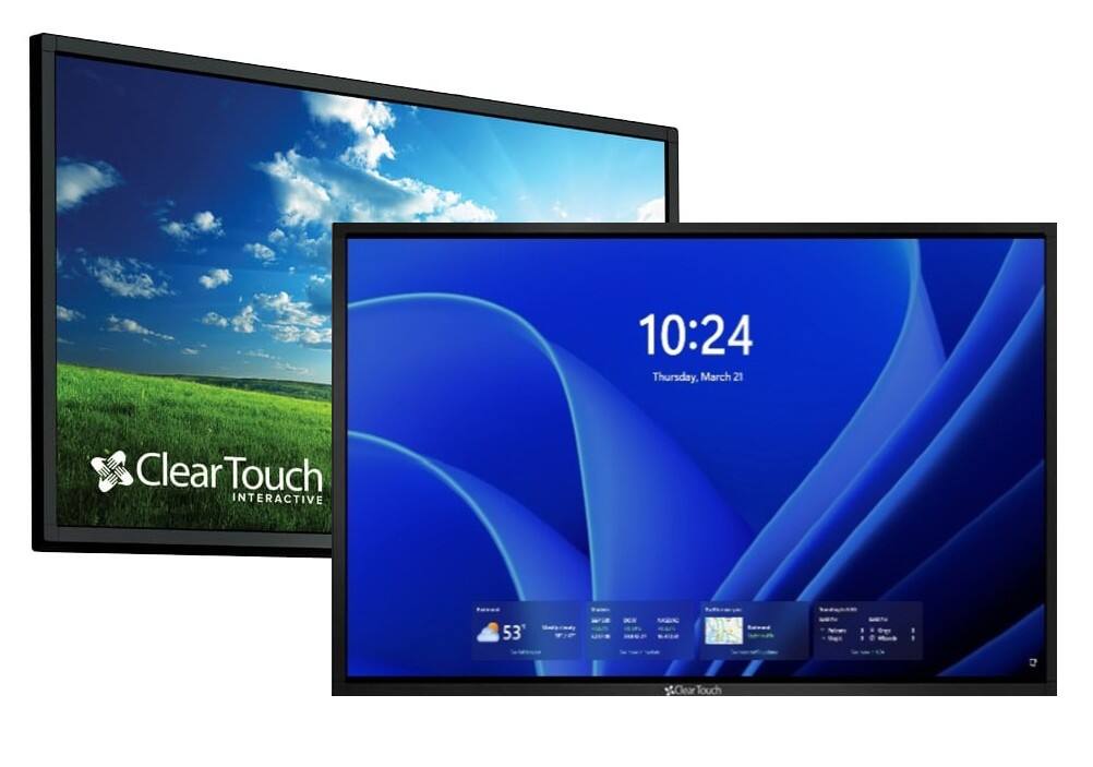 10:24 Thursday, March 21  
Clear Touch INTERACTIVE 53"  
Clear Touch
